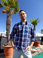 Hitting the Hotel Rooftop with my mate and pornstar Conner Habib