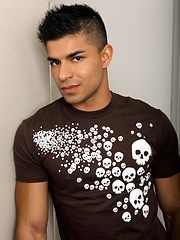 Nick Sterling fingers and rim\\\'s Nicco Sky\\\'s hot ass before plunging his rock hard cock deep inside.