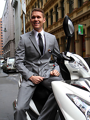 Aussie Personal Trainer Tate Ryder is ready to get off with Ben