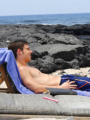 Dean Phoenix and Zack Randall fucking outdoors