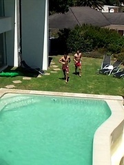 Ariel Vanean and Phillipe Gaudin bareback and facial