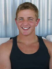 Marcus Mojo and Mason Wyler outdoors