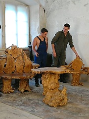 Ruslan, Erik, Arthur - euro threesome