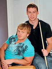 Three hot guys James Huntsman, Connor Maguire and Brody Wilder fuck