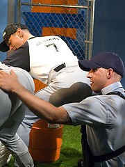 Evan Matthews, Jonathan Doe and Mike Power - fisting threesome