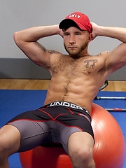 Drake Jaden plays with a huge toy