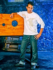 Cute twink boy Brand Shay stripping