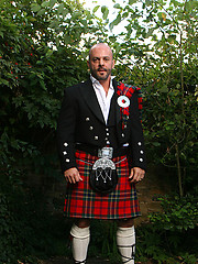 Hairy Man in a Kilt - Carlo Cox