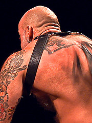 Nate Pierce and Roman Wright Leather and Piss Scene 1