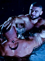Aymeric De Ville, Hunter Marx and Francois Sagat Incubus Scene 3