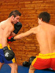 Ruslan Tarovsky fucked by muscle man Rado Zuska