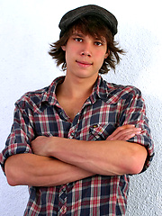 Justin Lebeau shows his fat cock