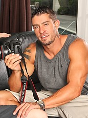 Joey Hard kissing Cody Cummings' cock