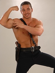 Marc Dylan in uniform