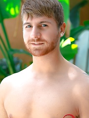 Logan Vaughn posing naked