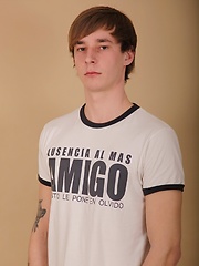 Marshall Kone busts a big nut over his hairy bellybutton.