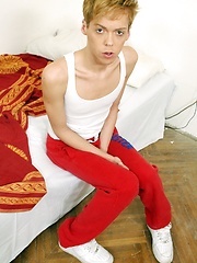 Young Blond Gets A Double-Dicked Raw Fuck From His Horny Stud Buddies!