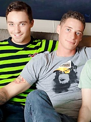 What A Lucky Couch. Aiden Conners, Sean Christian and Tyler Morgan.