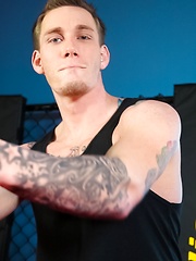Johnny Smash jacking off dick