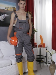 Dark-Haired, Fresh-Faced Beauty Gets Rimmed, Fucked & Fisted By Orlando White!