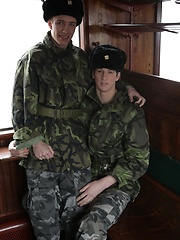 Uniforms: Itâ€™s First-Class Travel All The Way As Benjamin Dunn Gives His Army Pal A Hard Raw Fuck!